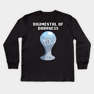 Digimental of Darkness Kids Long Sleeve T-Shirt